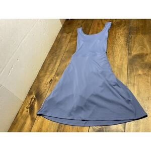 Columbia PFG Tidal Dress Medium Sleeveless Blue Sun Protection Shorts Pockets